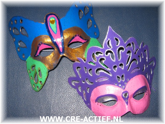 Maskers versieren Vlinder en 1001 nacht 0704.jpg